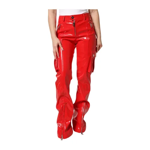 Trousers > Wide Trousers - - Dolce & Gabbana - Modalova