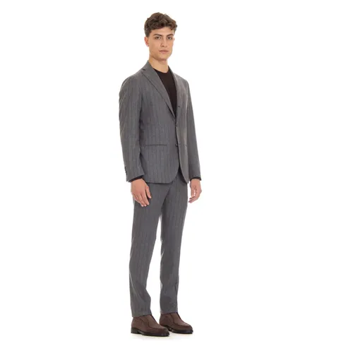 Suits > Suit Sets > Single Breasted Suits - - Barba - Modalova