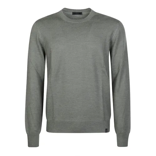 Knitwear > Round-neck Knitwear - - Fay - Modalova