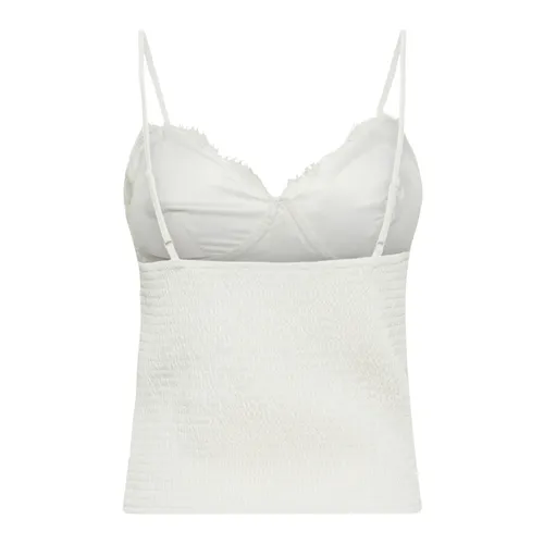 Tops > Sleeveless Tops - - Cream - Modalova