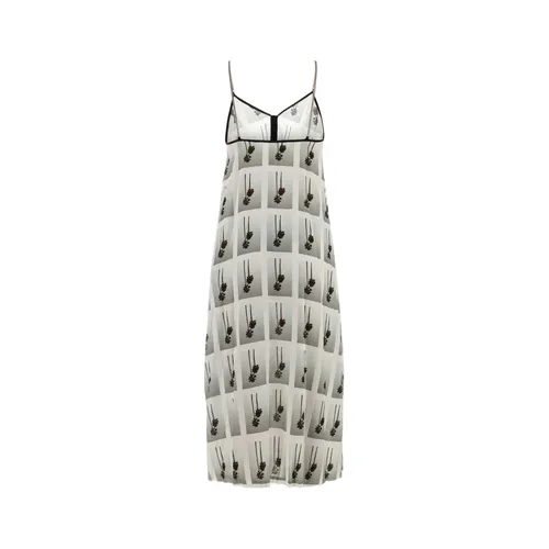 Dresses > Day Dresses > Midi Dresses - - Palm Angels - Modalova
