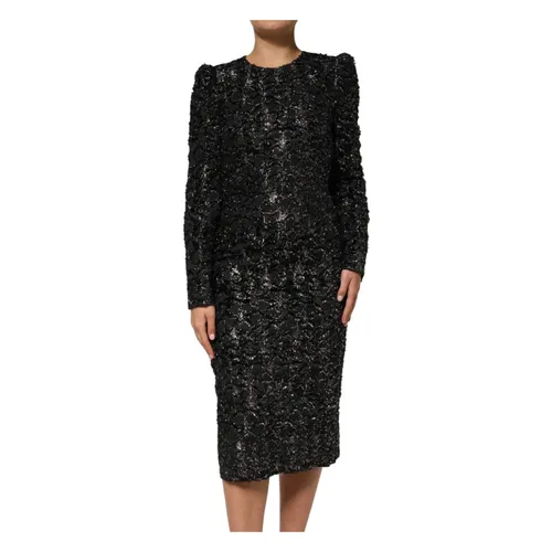 Dresses > Day Dresses > Midi Dresses - - Dolce & Gabbana - Modalova