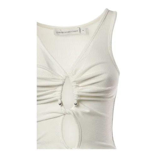 Tops > Sleeveless Tops - - Christopher Esber - Modalova