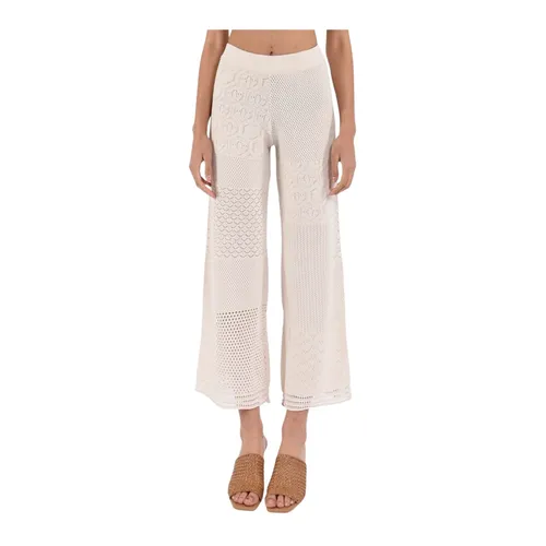 Trousers > Wide Trousers - - Akep - Modalova