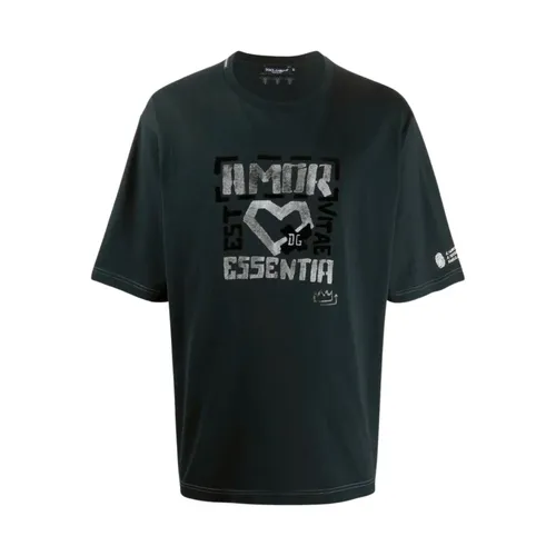 Tops > T-Shirts - - Dolce & Gabbana - Modalova