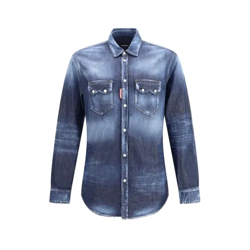 Shirts > Denim Shirts - - Dsquared2 - Modalova