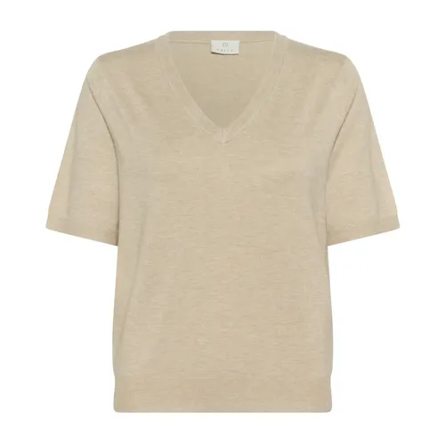 Knitwear > V-neck Knitwear - - Kaffe - Modalova
