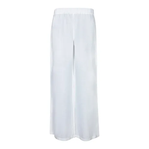 Trousers > Wide Trousers - - 120% Lino - Modalova