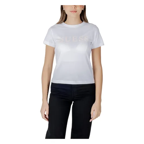 Guess - Tops > T-Shirts - White - Guess - Modalova