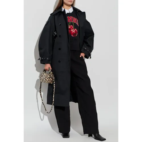 Coats > Trench Coats - - Ganni - Modalova