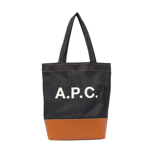 A.p.c. - Bags > Tote Bags - Blue - A.p.c. - Modalova