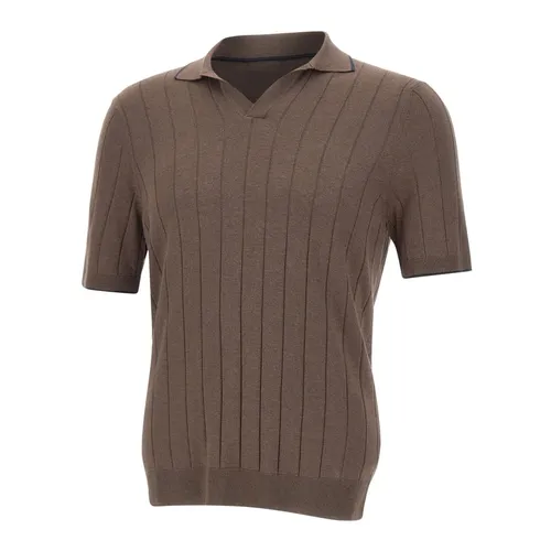 Knitwear > V-neck Knitwear - - Gran Sasso - Modalova