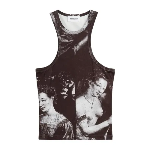 Tops > Sleeveless Tops - - Soulland - Modalova