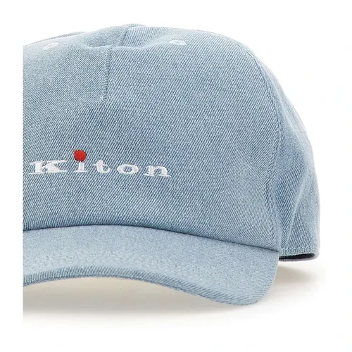 Accessories > Hats > Caps - - Kiton - Modalova