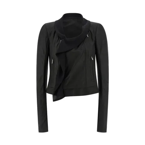 Jackets > Leather Jackets - - Rick Owens - Modalova