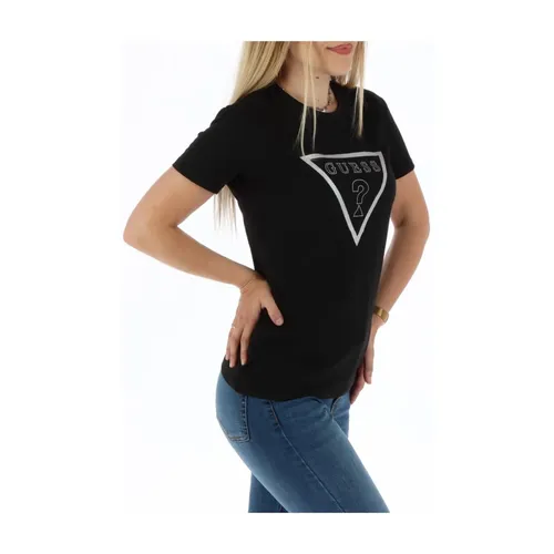 Guess - Tops > T-Shirts - Black - Guess - Modalova