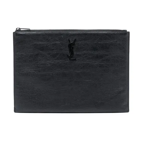 Pre-owned > Pre-owned Bags > Pre-owned Clutches - - Saint Laurent Vintage - Modalova