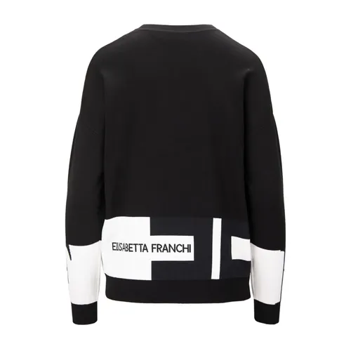Sweatshirts & Hoodies > Sweatshirts - - Elisabetta Franchi - Modalova
