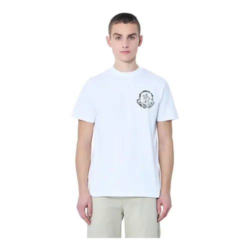 Moncler - Tops > T-Shirts - White - Moncler - Modalova