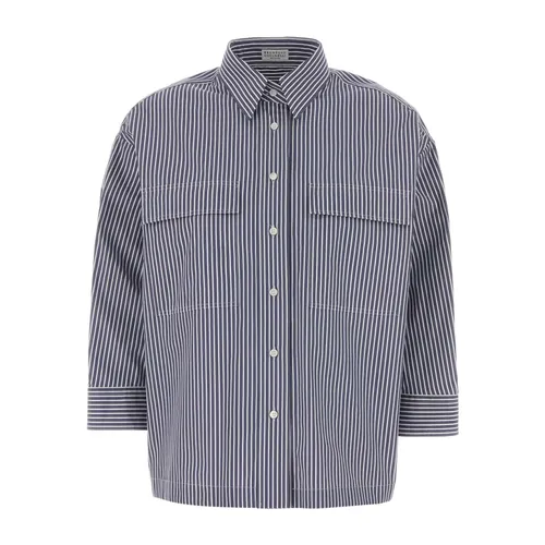 Blouses & Shirts > Shirts - - Brunello Cucinelli - Modalova