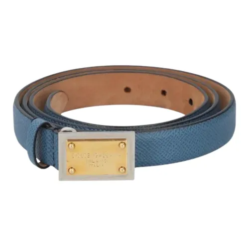 Pre-owned > Pre-owned Accessories > Pre-owned Belts - - Dolce & Gabbana Pre-owned - Modalova