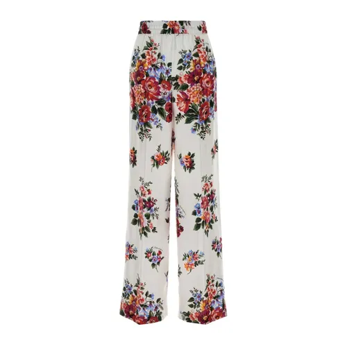 Trousers > Wide Trousers - - Dolce & Gabbana - Modalova