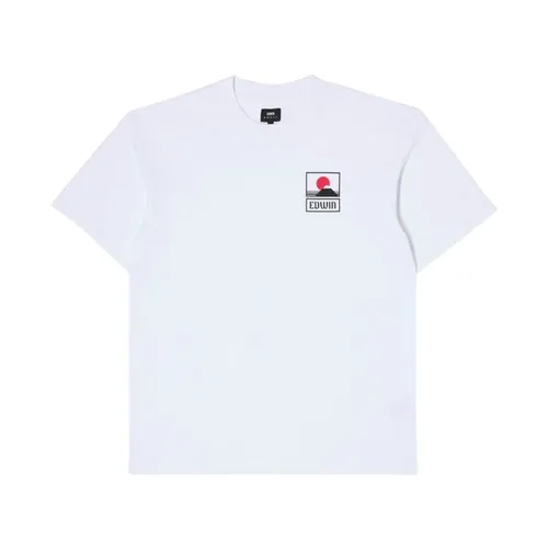 Edwin - Tops > T-Shirts - White - Edwin - Modalova