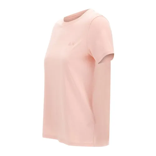 Sun68 - Tops > T-Shirts - Pink - Sun68 - Modalova