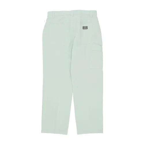 Trousers > Straight Trousers - - Obey - Modalova