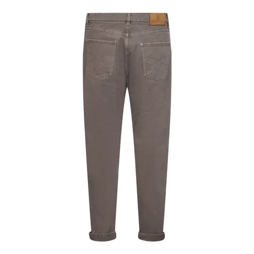 Jeans > Cropped Jeans - - Brunello Cucinelli - Modalova