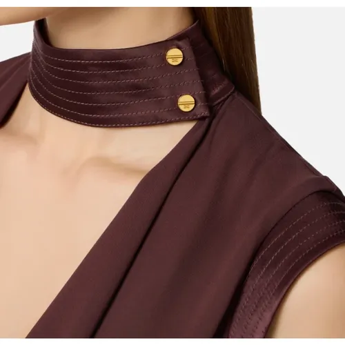 Tops > Sleeveless Tops - - Elisabetta Franchi - Modalova