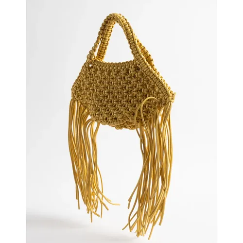 Yuzefi - Bags > Handbags - Yellow - Yuzefi - Modalova