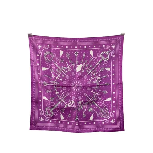 Pre-owned > Pre-owned Accessories > Pre-owned Scarves - - Hermès Vintage - Modalova