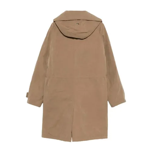 Herno - Coats > Parkas - Beige - Herno - Modalova