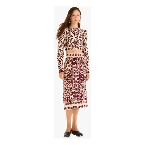 Skirts > Midi Skirts - - Farm Rio - Modalova