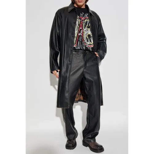 Coats > Single-Breasted Coats - - Diesel - Modalova