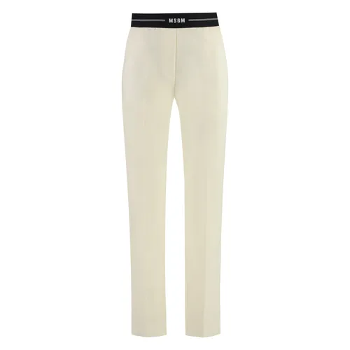 Trousers > Slim-fit Trousers - - Msgm - Modalova