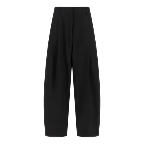Trousers > Wide Trousers - - Nude - Modalova
