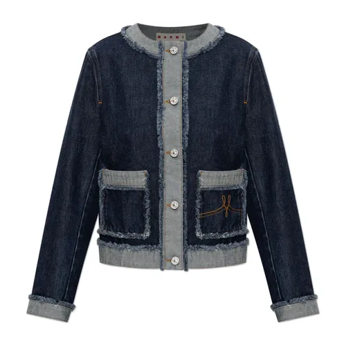 Jackets > Denim Jackets - - Marni - Modalova