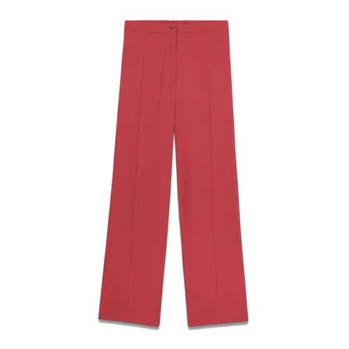 Trousers > Straight Trousers - - Oltre - Modalova