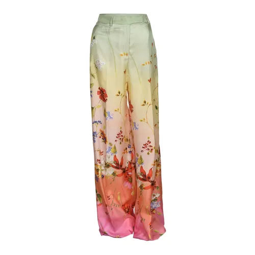 Trousers > Wide Trousers - - Roberto Cavalli - Modalova