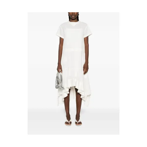 Dresses > Day Dresses > Midi Dresses - - Sacai - Modalova
