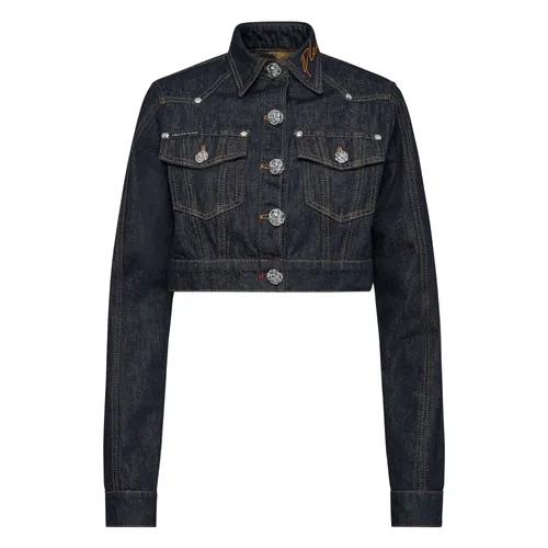 Jackets > Denim Jackets - - Philipp Plein - Modalova