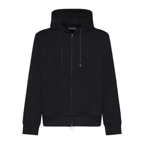 Sweatshirts & Hoodies > Zip-throughs - - Emporio Armani - Modalova