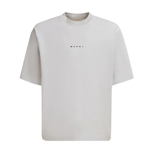 Marni - Tops > T-Shirts - Gray - Marni - Modalova