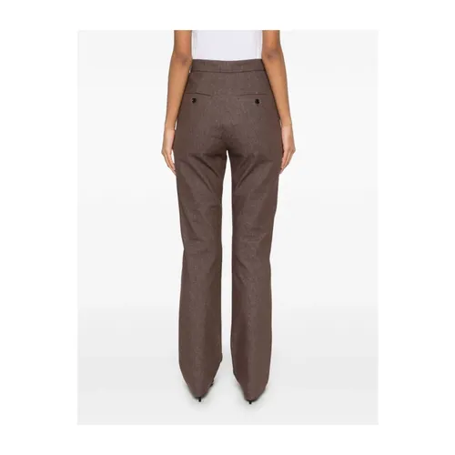 Trousers > Straight Trousers - - Max Mara - Modalova
