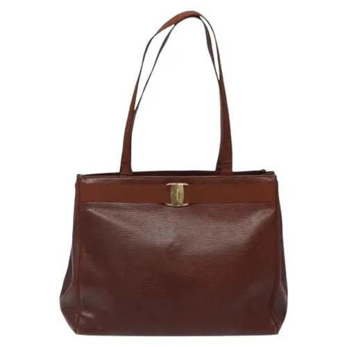 Pre-owned > Pre-owned Bags > Pre-owned Tote Bags - - Salvatore Ferragamo Pre-owned - Modalova