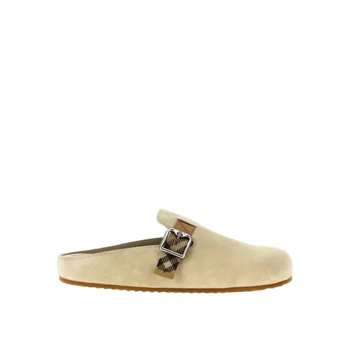 Shoes > Flats > Mules - - Burberry - Modalova