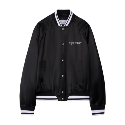 Jackets > Bomber Jackets - - Off White - Modalova