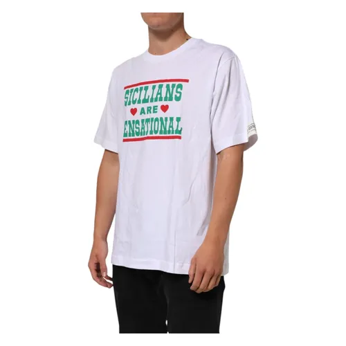 Tops > T-Shirts - - Dolce & Gabbana - Modalova